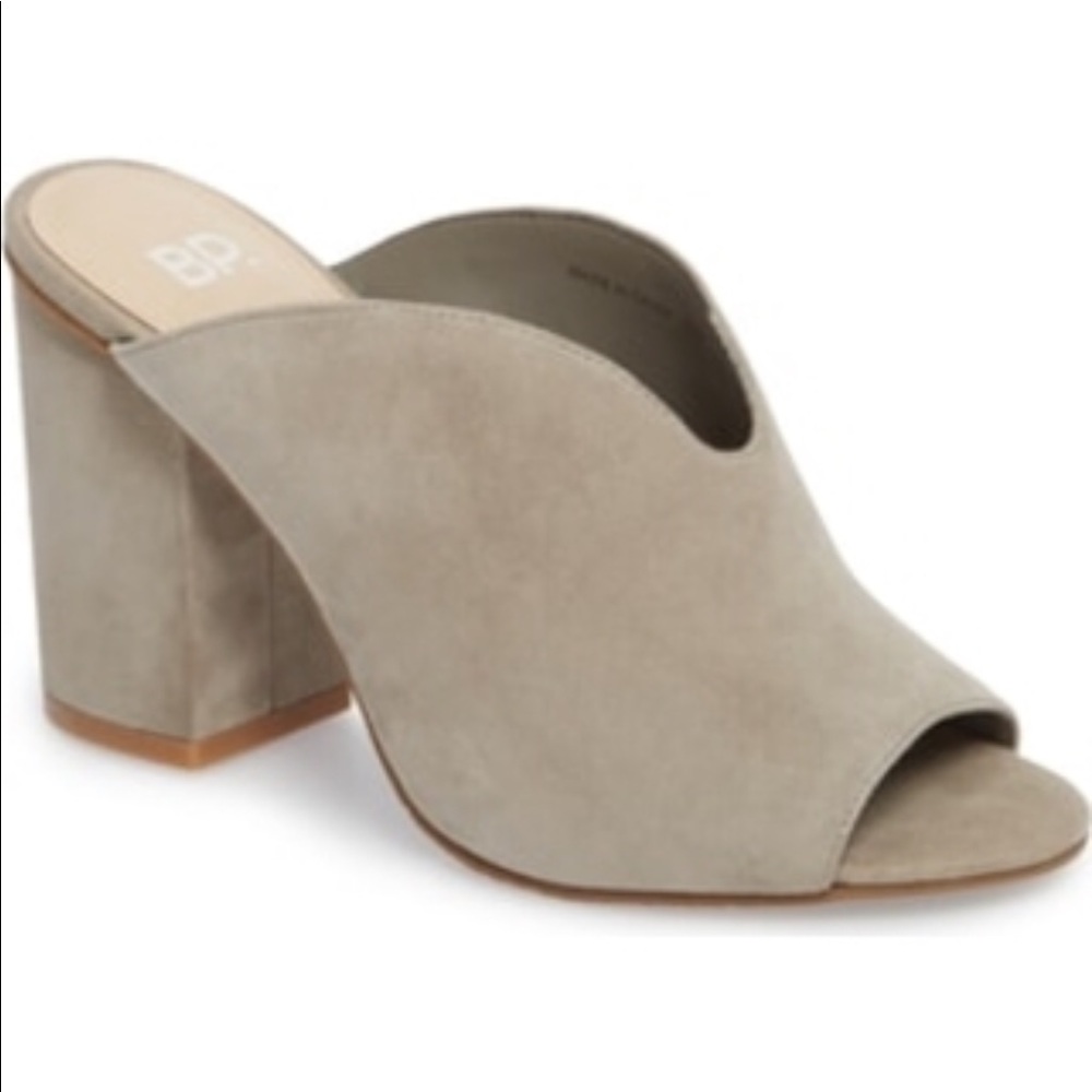 Bp Tonya Open Toe Mike Size 7.5 in Gray